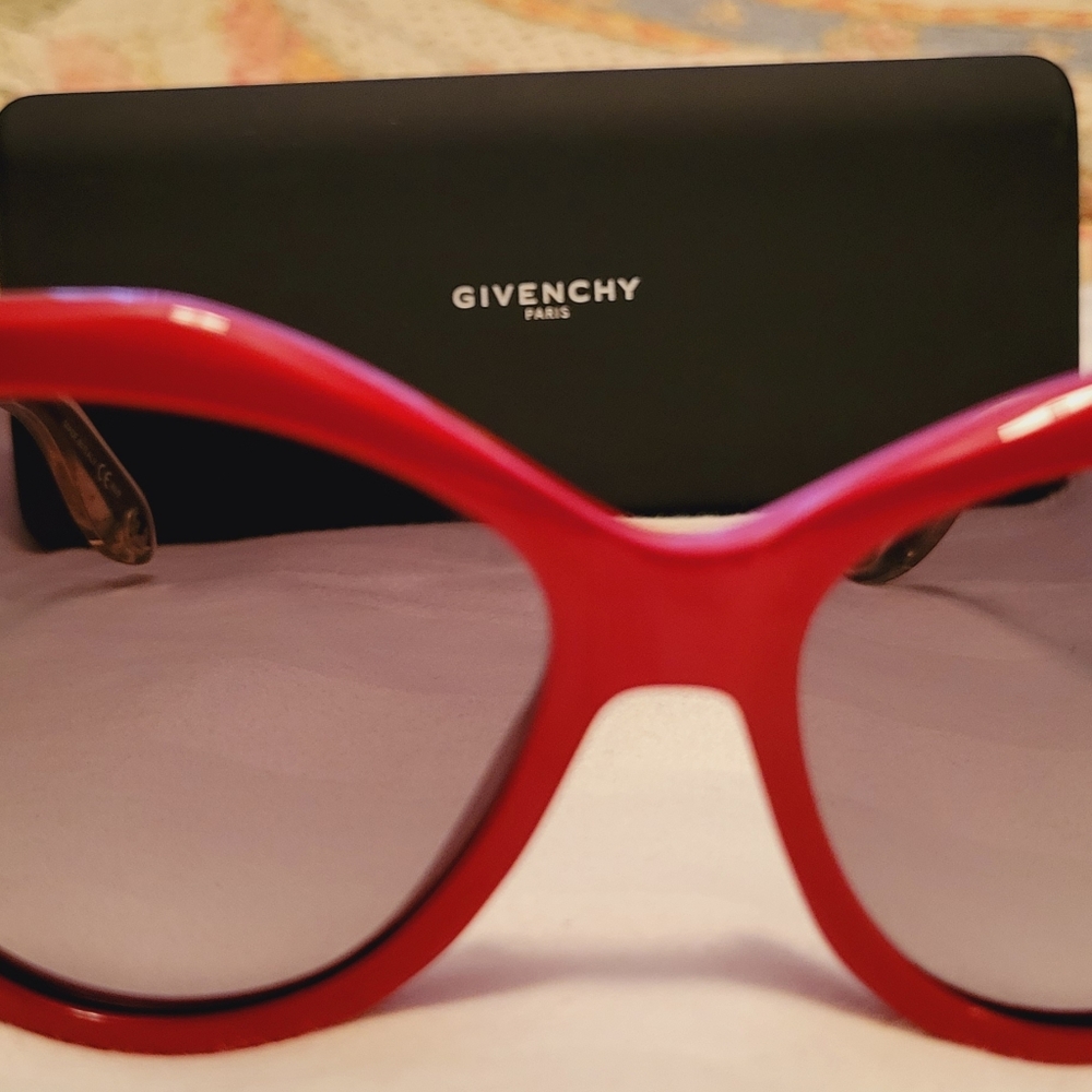Givenchy Grey Gradient Cat Eye Ladies Sunglasses 